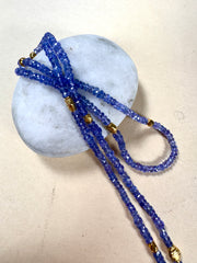 Faceted Tanzanite Gem Beads