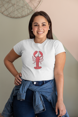 Navy Blue Lobster Tee