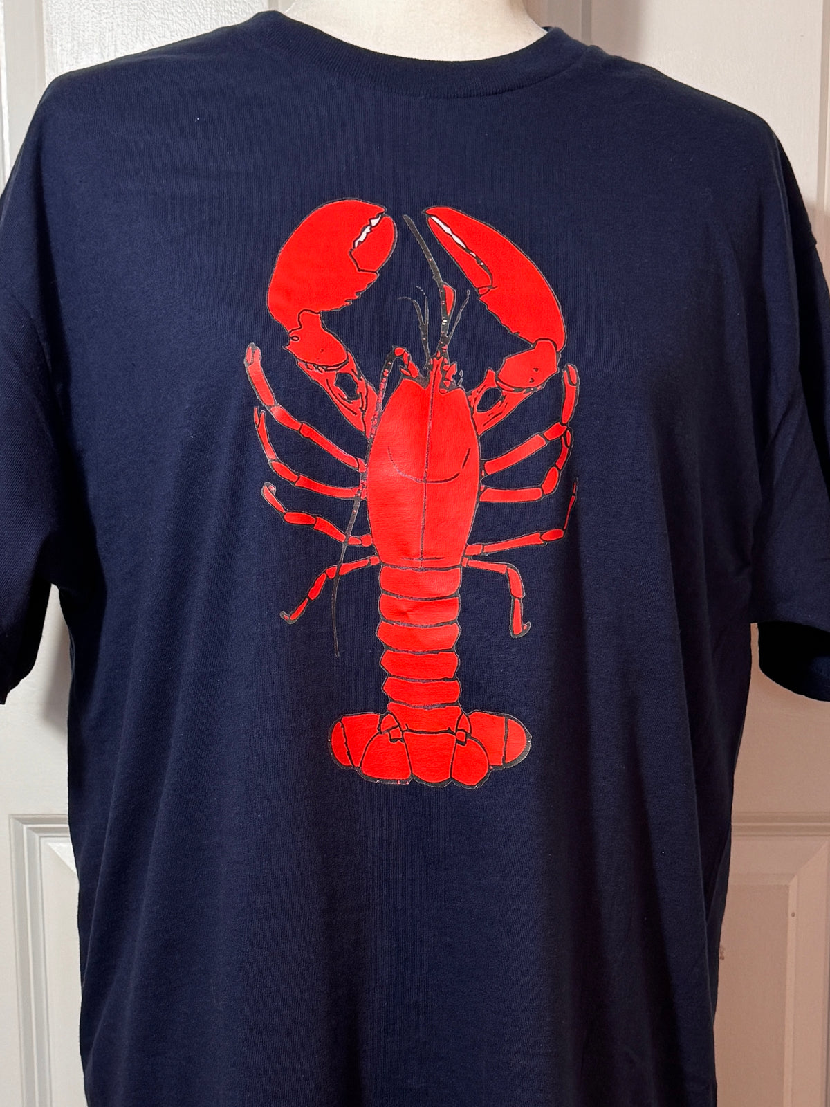 Navy Blue Lobster Tee