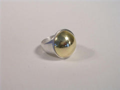 18k Gold Dome Ring, Large-Elizabeth Prior