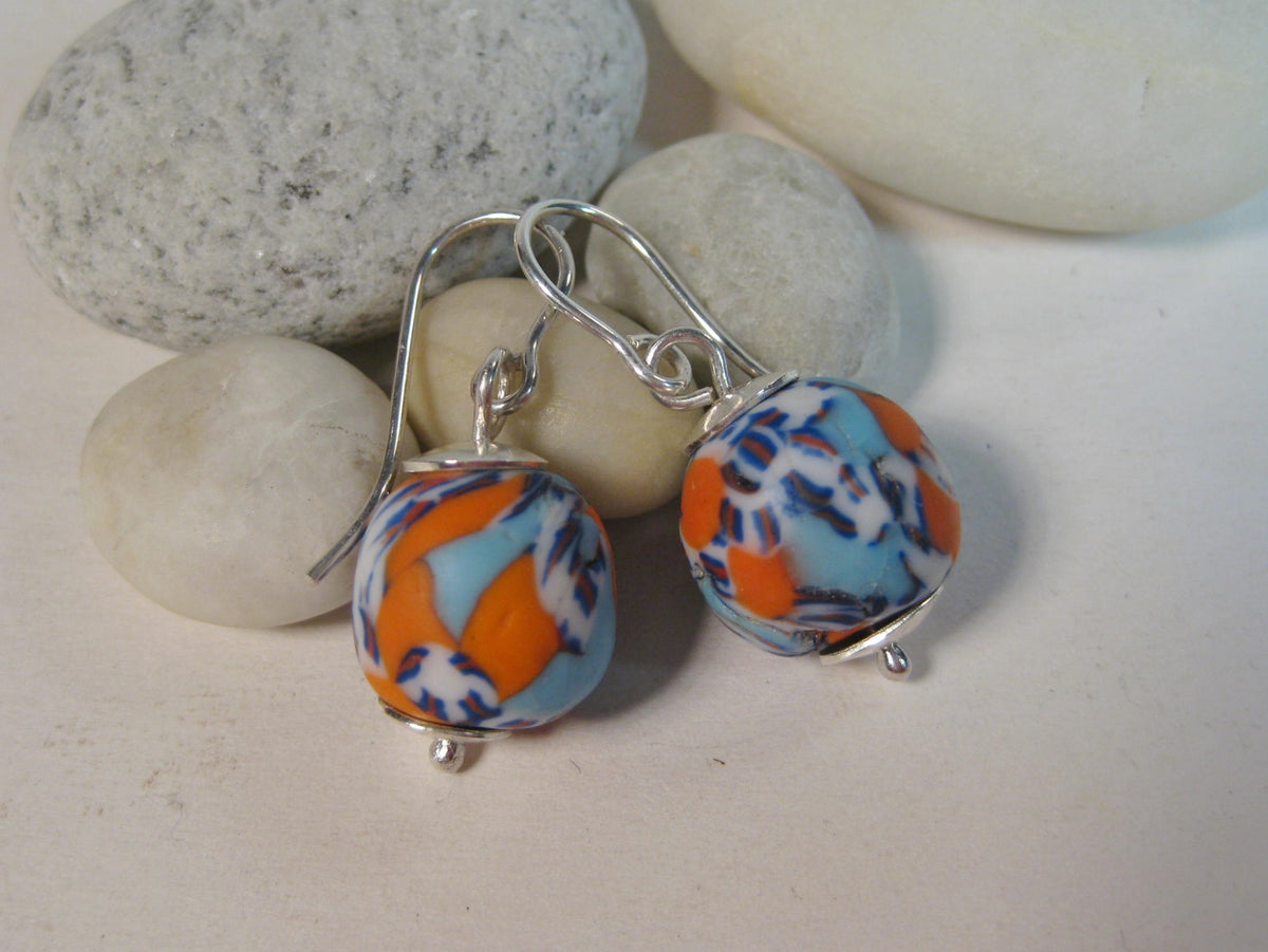 Glass Bead Earrings