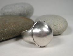 Sterling Silver Dome Ring