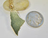 Large 18k Gold State of Maine Pendant