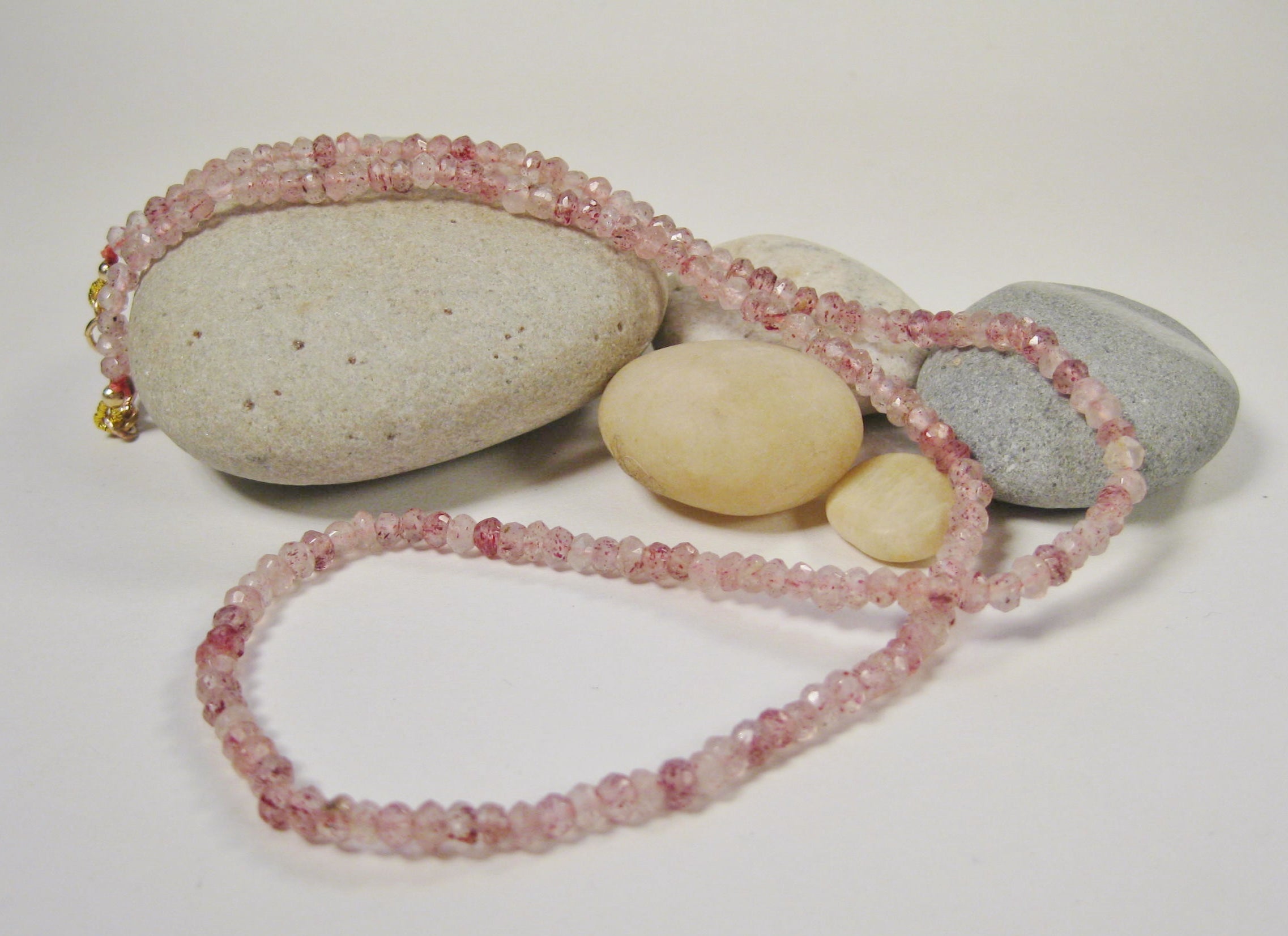 Strawberry Quartz Necklace