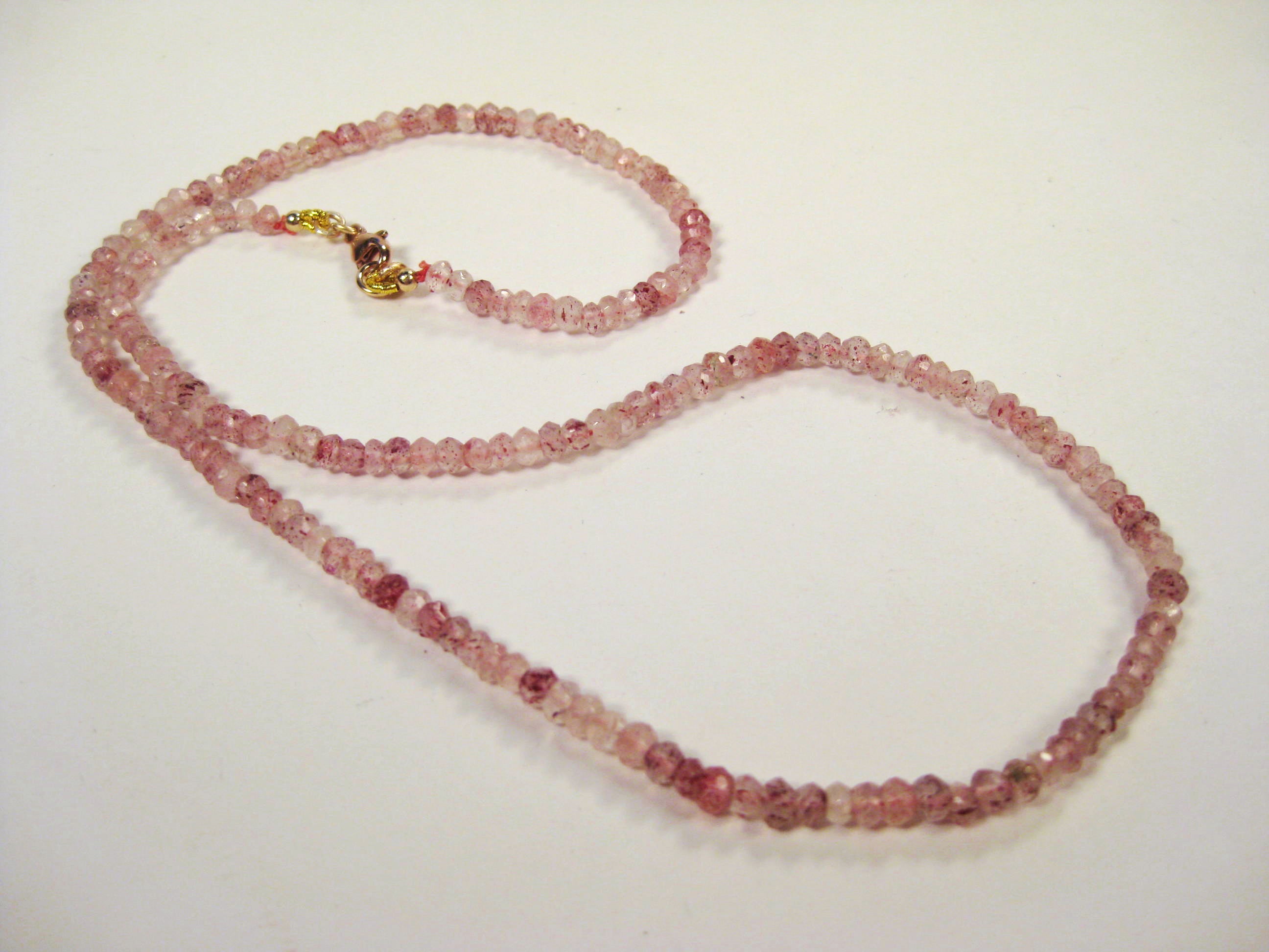 Strawberry Quartz Necklace