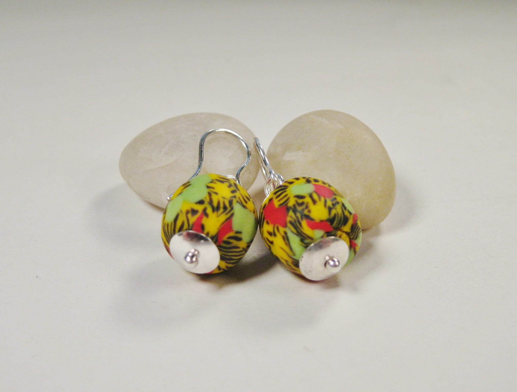 Contemporary African Bead Earrings